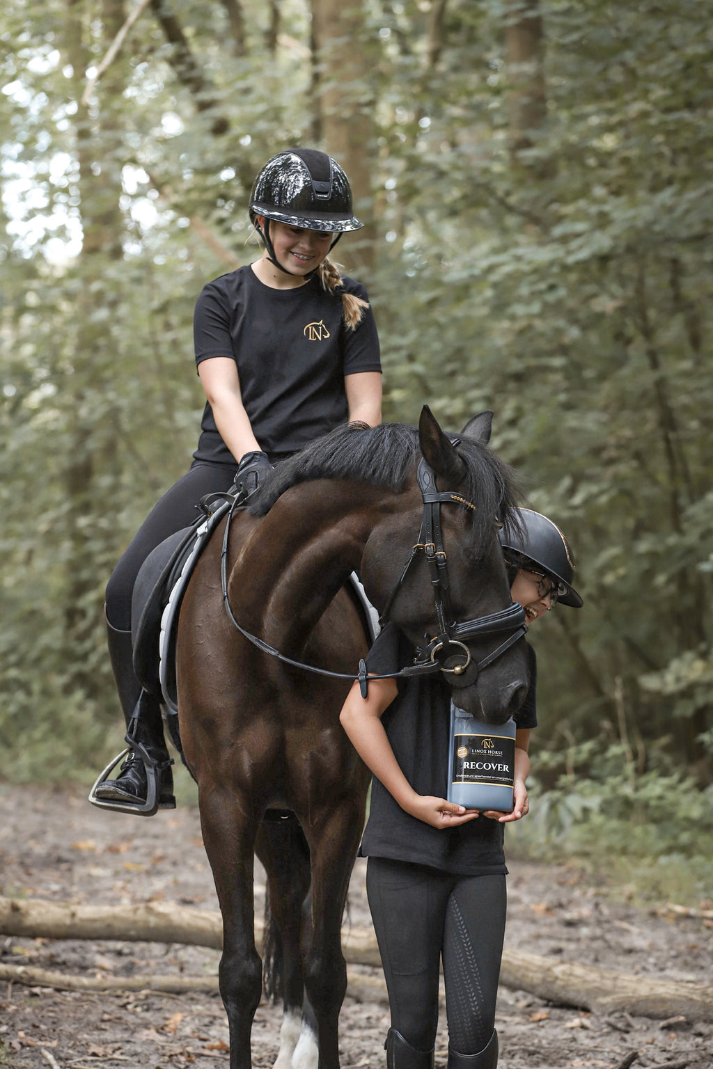 Spierondersteuning & herstel voor sportpaarden - LiNox Recover